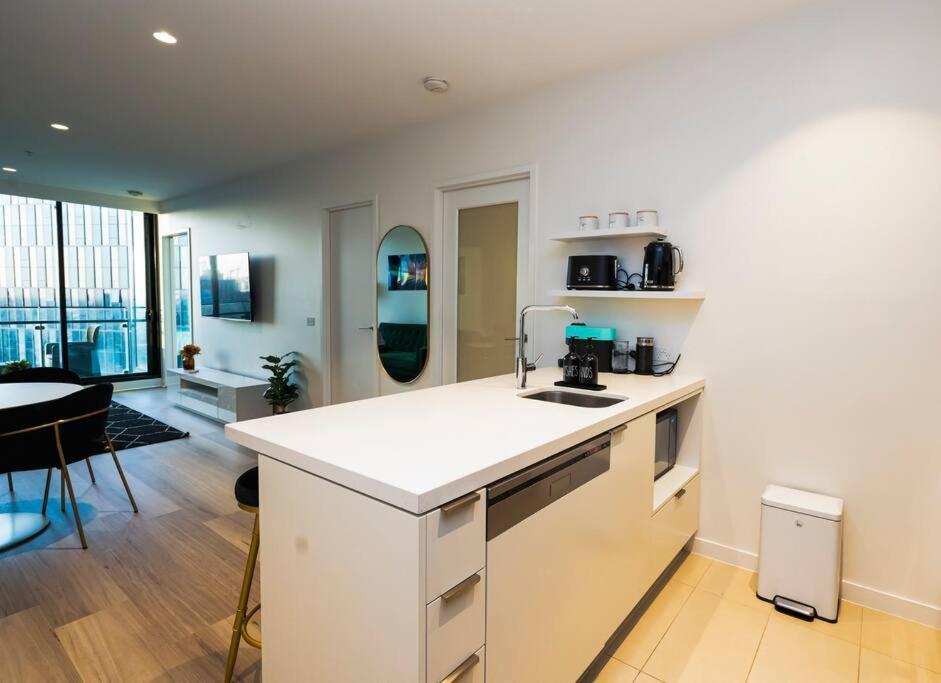 Luxe Haven - 42Nd Floor Panoramic City Views Melbourne Bagian luar foto
