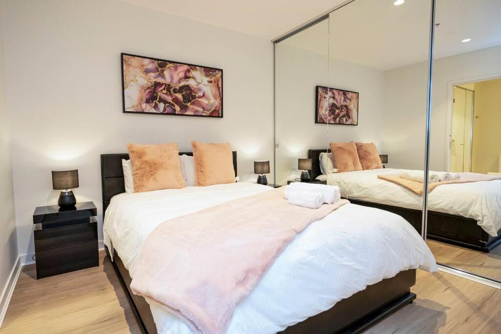 Luxe Haven - 42Nd Floor Panoramic City Views Melbourne Bagian luar foto