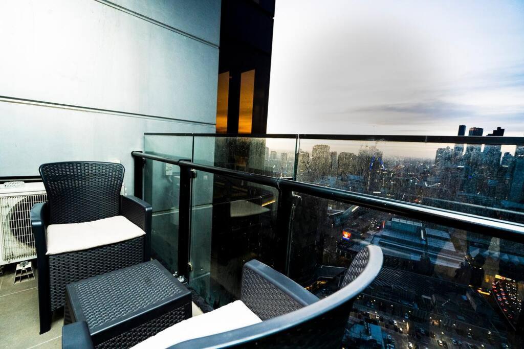 Luxe Haven - 42Nd Floor Panoramic City Views Melbourne Bagian luar foto